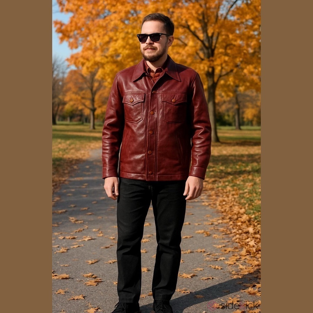 Vintage Johnny Miller (Sears Men’s Store) Leather Jacket Size 40